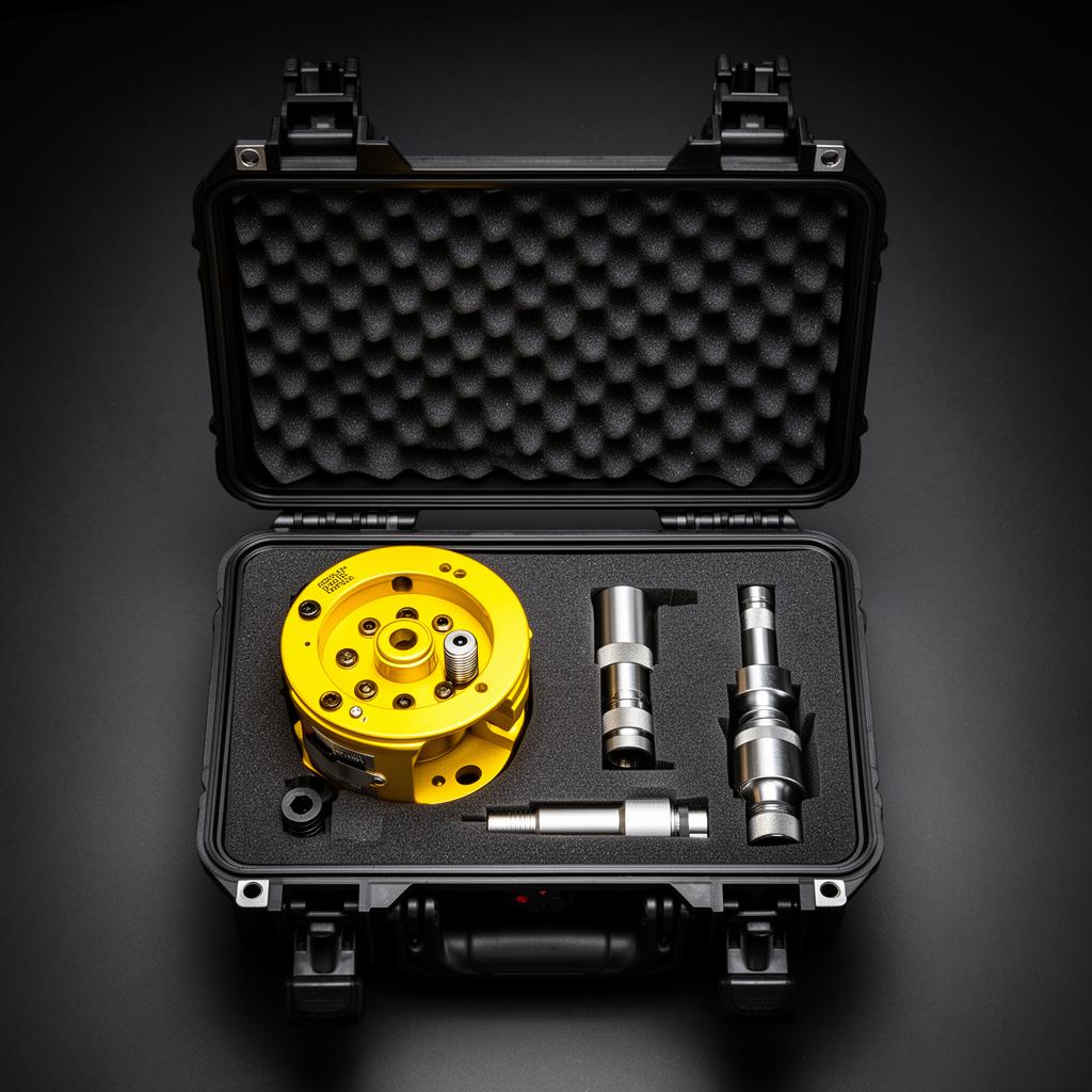 KLUNK carry case with adaptors